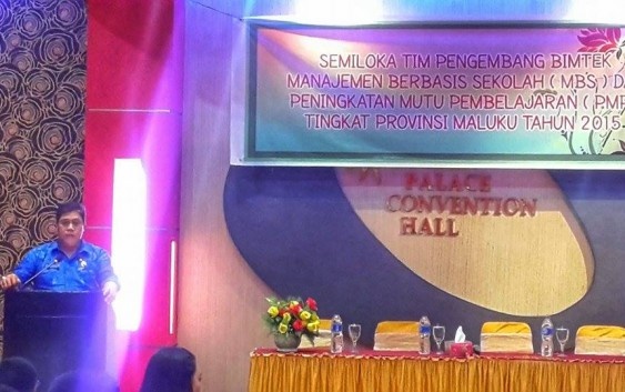 Dikbud Maluku Gelar Bimtek MBS Dan PMP Berbasis Pendidikan Karakter